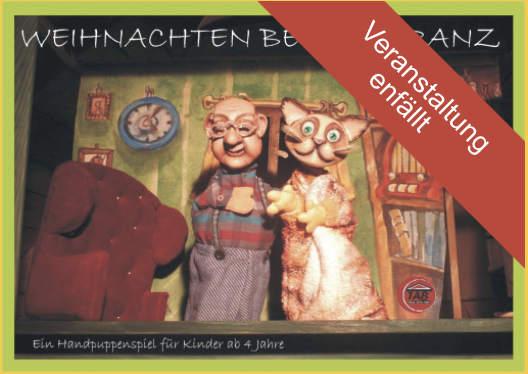 WEIHNACHTEN BEI OPA FRANZ /  Sonntag, 10.12.2023 / 11.00 Uhr / Gastspiel im Schülerfreizeitzentrum Ilmenau